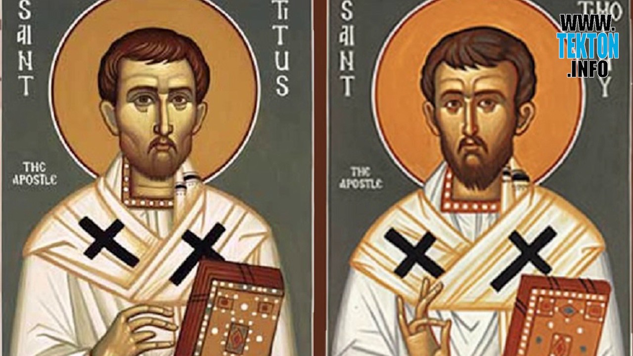 Santo del día 26 de enero: san Tito y san Timoteo 1