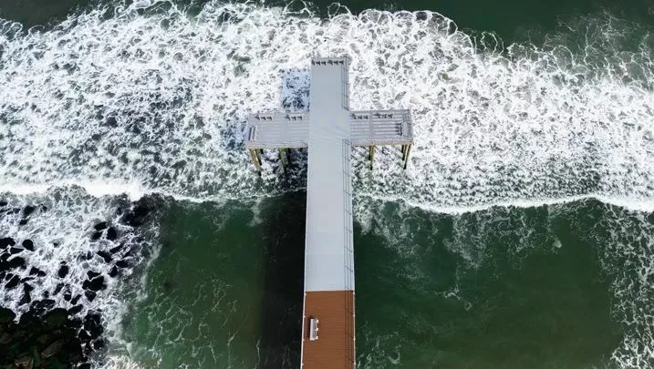 El muelle en forma de cruz de Ocean Grove: una muestra de fe 1 EL MUELLE DE Ocean Grove