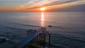El muelle en forma de cruz de Ocean Grove: una muestra de fe 2 EL MUELLE DE Ocean Grove