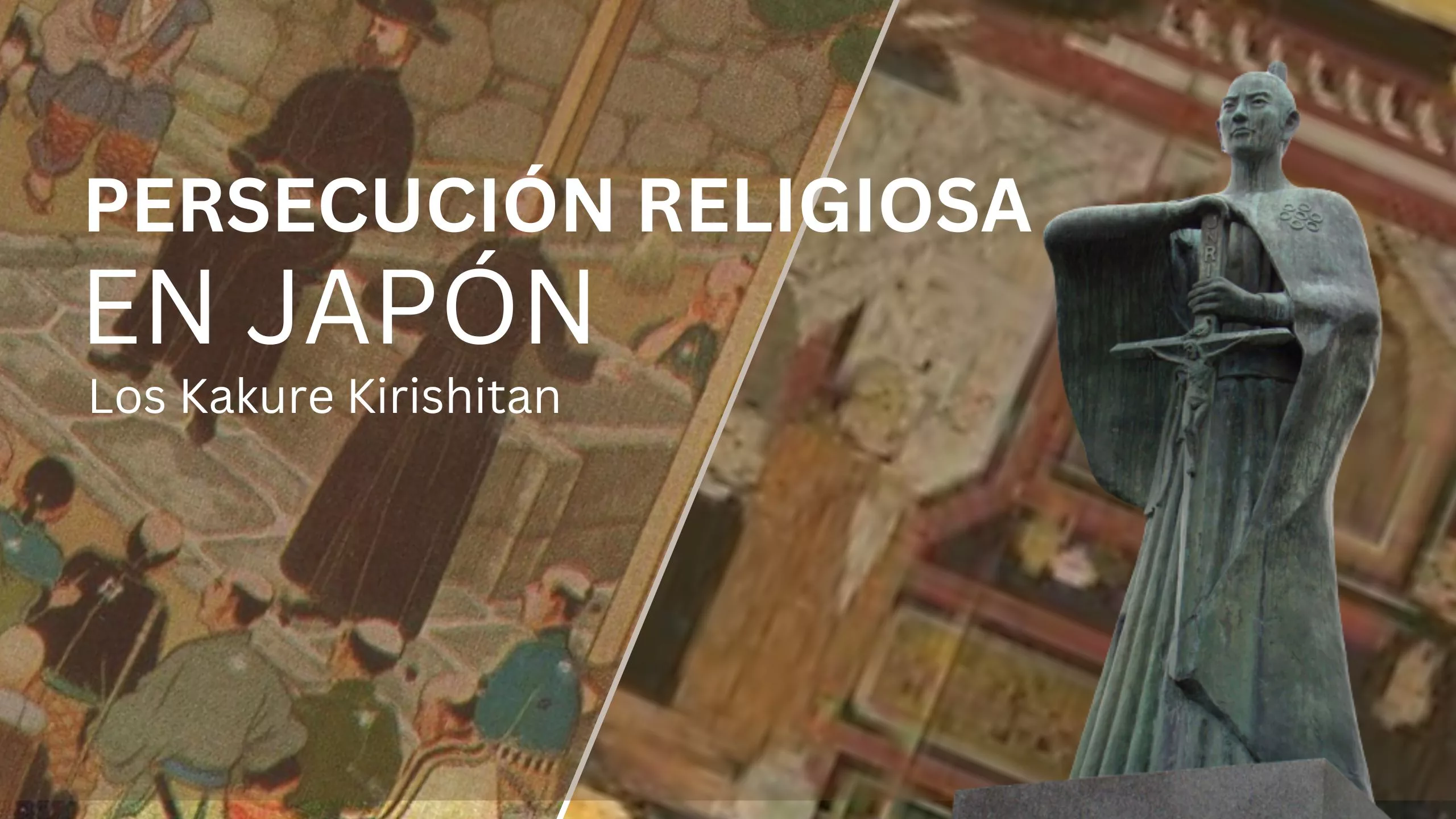 Persecución religiosa: Kakure Kirishitan de Japón. Historia de los Cristianos Ocultos que Sobrevivieron 1 Persecución religiosa en japon