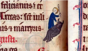 Virgen Maria ataca al demonio