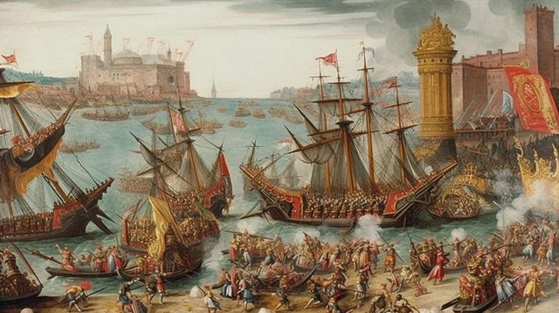 La Amenaza Turca en Europa: La Batalla de Lepanto y la Devoción al Santo Rosario 1 La batalla de Lepanto