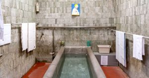 Guía turística de Lourdes: lugares de interés, actividades y consejos 8 Lourdes bañase