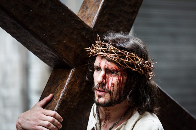 Cristo con la Cruz jesucristo