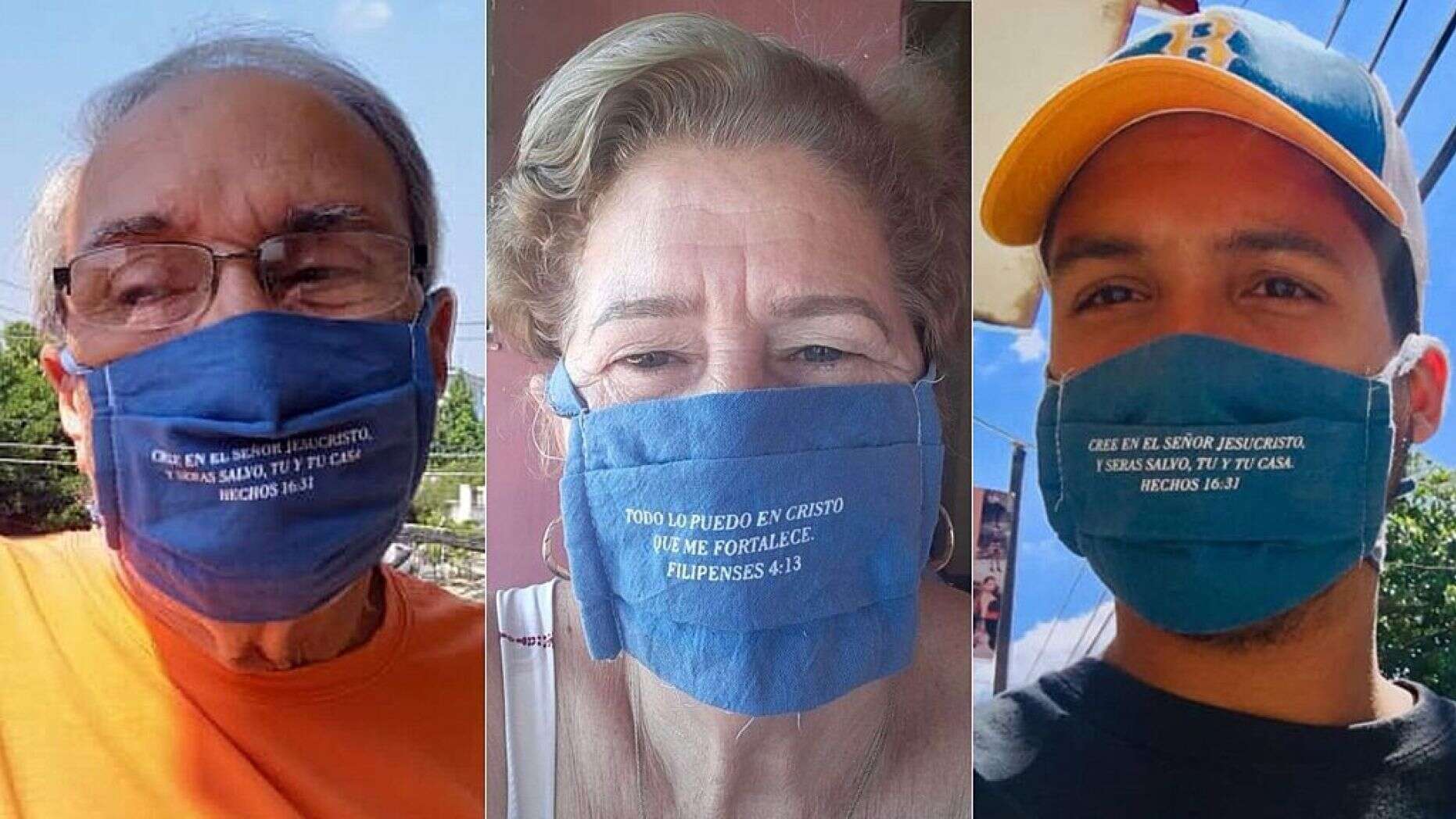 Detienen a cristiano chino por versículos Biblia en mascarillas contra el Covid 1 Detienen a cristiano chino por versiculos Biblia en mascarilla