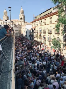 Unidos en oración: Jaén pide lluvia en la calle 4 Jaen pide el milagro de la lluvia a Jesus Nazareno