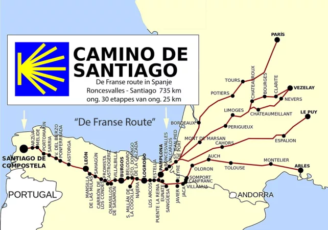 20 datos curiosos del Camino de Santiago 4 camino de santiago