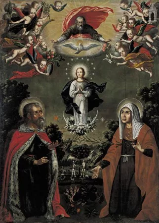 3 Hermosas Representaciones de San Joaquín y Santa Ana en el Arte Antiguo 2 san joaquin santa ana