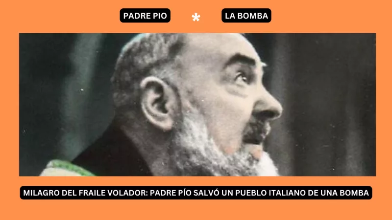 Padre Pio volador