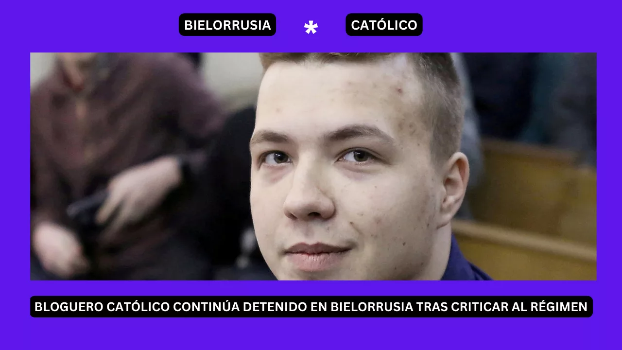 Bloguero católico continúa detenido en Bielorrusia tras criticar al régimen 1 Bloguero católico continúa detenido en Bielorrusia tras criticar al régimen