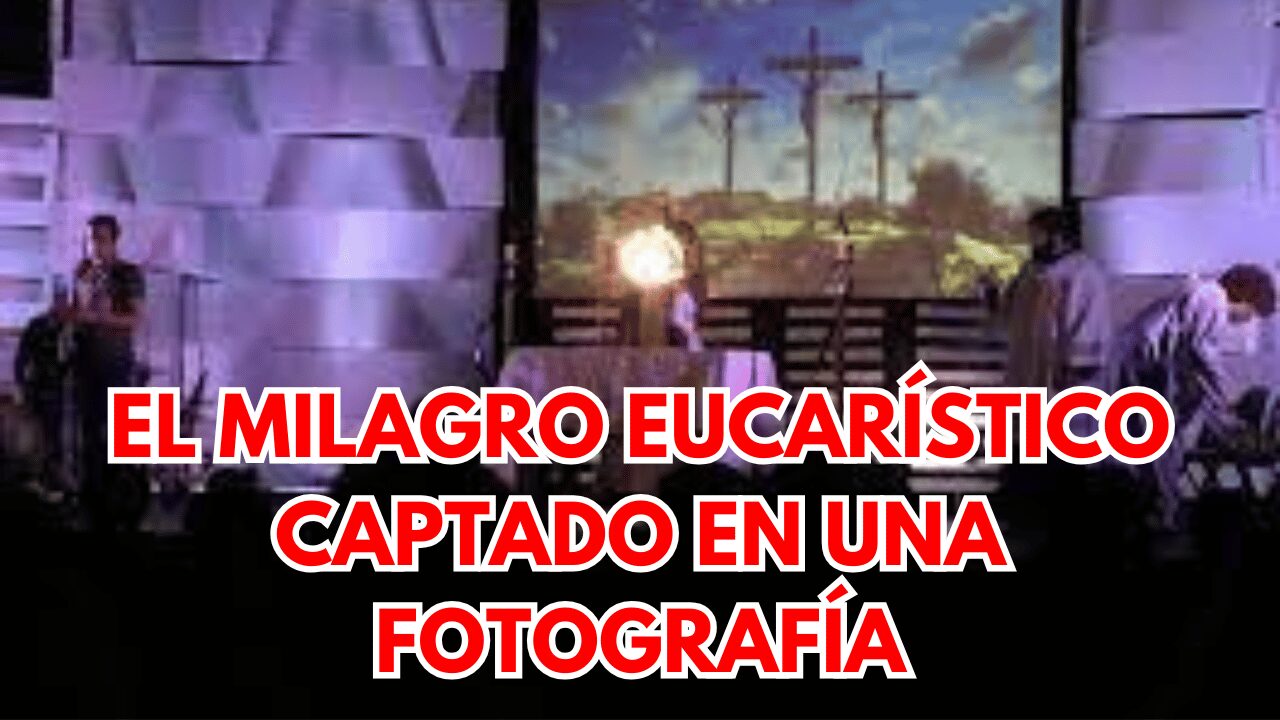 Un prodigio de amor: el milagro eucarístico captado en una fotografía 1 milagro eucarístico